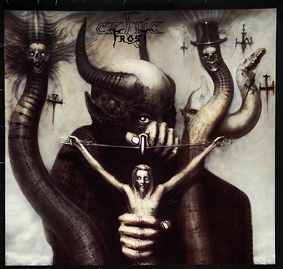 CELTIC FROST - To Mega Therion album front cover vinyl record